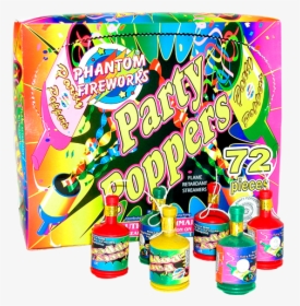 Party Fireworks Poppers - Phantom Fireworks, HD Png Download, Transparent PNG