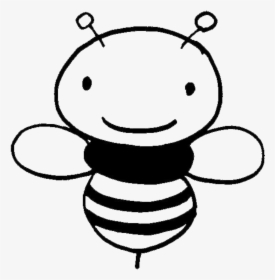 Outline Pictures Of Honey Bee, HD Png Download, Transparent PNG