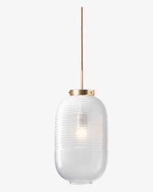 Lantern Pendant White / Light Patina Brass - Loam, HD Png Download, Transparent PNG
