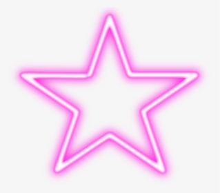 #pink #purple #star #neon #neonpinkpurplestar #neonstar - Pink Neon Star Png, Transparent Png, Transparent PNG