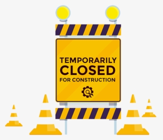 Temporarily Closed For Construction, HD Png Download, Transparent PNG