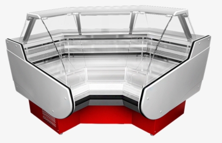 Refrigerated Display Case Belluno-uv Closed Angle - Handrail, HD Png Download, Transparent PNG