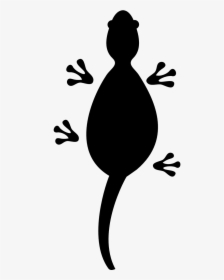 Transparent Lizard Clipart Black And White - Dibujos Animado De Lagartija, HD Png Download, Transparent PNG