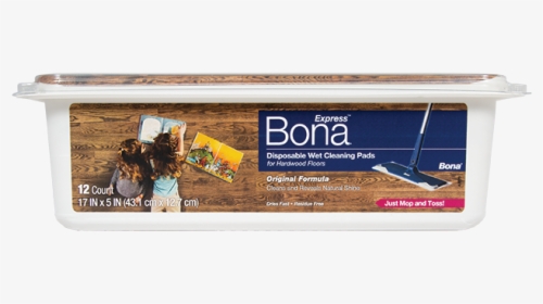 Bona Express Disposable Wet Cleaning Pads, HD Png Download, Transparent PNG