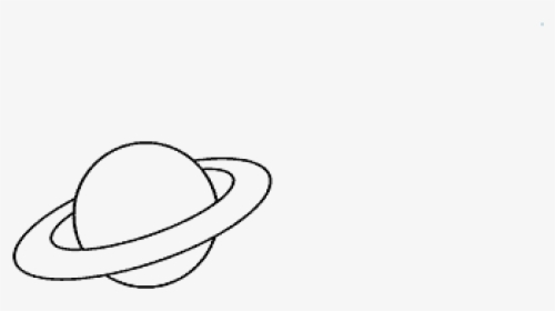 How To Draw Space And Planets - Line Art, HD Png Download, Transparent PNG