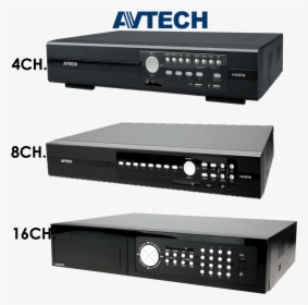 Avtech Avt-204, 208, 216 Hd Dvr - Avtech Corp., HD Png Download, Transparent PNG