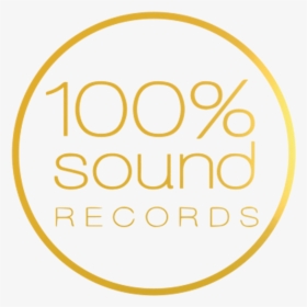 100 Precent Sound Record, Logo Design By Www - Circle, HD Png Download, Transparent PNG