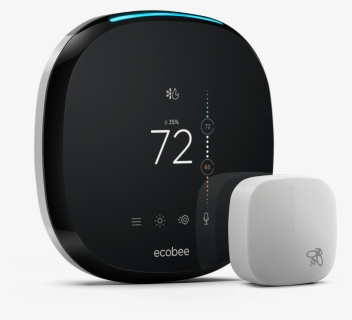 Ecobee4 With Shadow Us - Ecobee 4 Smart Thermostat, HD Png Download, Transparent PNG