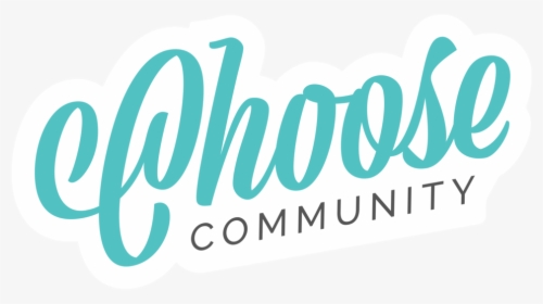 Choose Community Sticker Combo - Calligraphy, HD Png Download, Transparent PNG