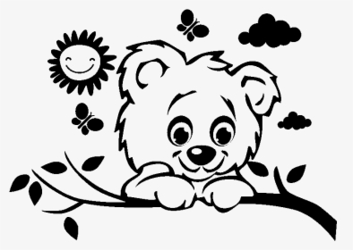 Sketch Shower Curtain Detailed Teddy Bear Print for Bathroom | eBay