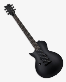 Esp Ltd Ec-black Metal Electric Guitar Black Satin - Electric Guitar, HD Png Download, Transparent PNG