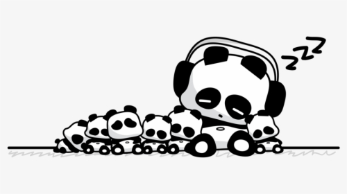 Transparent Snoopy Sleeping Png - Sleeping Panda Game, Png Download, Transparent PNG