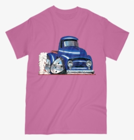 Ford Truck Cartoon Ford T Shirt Sleeve S Men Unisex - Antique Car, HD Png Download, Transparent PNG