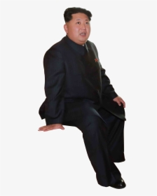 Kim Jong Un Sitting Transparent, HD Png Download, Transparent PNG