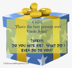 What Not To Buy Children - Clipart Gift, HD Png Download, Transparent PNG