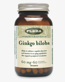 Gingko Biloba - Flora Circuvein, HD Png Download, Transparent PNG