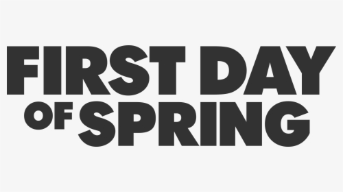First Day Of Spring Logo, HD Png Download, Transparent PNG