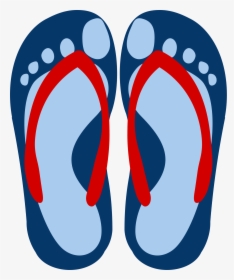 This Free Icons Png Design Of Flipflops 11 , Png Download - Slipper Png, Transparent Png, Transparent PNG