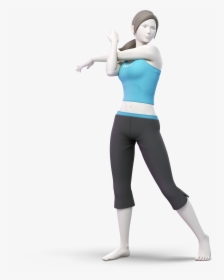 Nintendo Fanon Wiki - Super Smash Bros Ultimate Wii Fit Trainer, HD Png Download, Transparent PNG