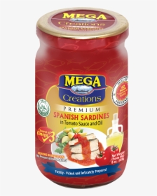 Mega Creations Spanish Sardines In Tomato Sauce And - Mega Tuna, HD Png Download, Transparent PNG
