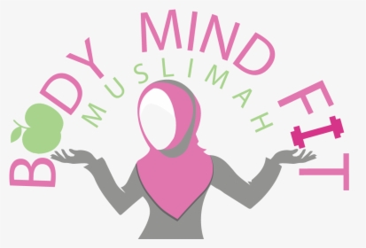 Body Mind Fit Muslimah - Graphic Design, HD Png Download, Transparent PNG