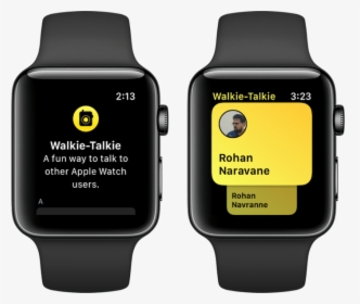 Apple Watch Walkie Talkie App Watchos - Walkie Talkie App Iwatch, HD Png Download, Transparent PNG