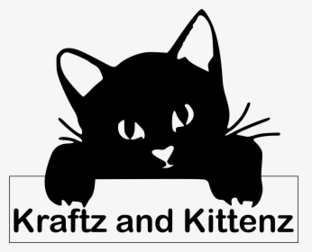 Kraftz And Kittenz - Gato Y Gatito Silueta, HD Png Download, Transparent PNG