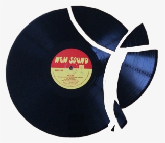 #broken #vinyl #vintage #brokenvinyl #retro #50s #60s - Circle, HD Png Download, Transparent PNG