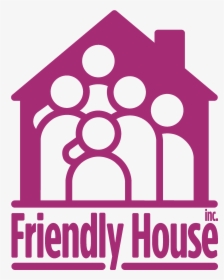 Friendly House Inc Logo - Friendly House Logo, HD Png Download, Transparent PNG