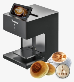 Smart Latte Printer Art Industrial Food Grade Coffee - Printer, HD Png Download, Transparent PNG