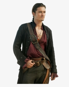 Will Turner Png High Quality Image - Orlando Bloom Pirates Of The Caribbean, Transparent Png, Transparent PNG
