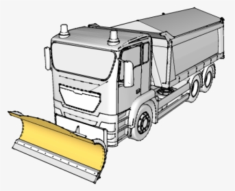Snow Plow Blades In Hardox® Steel - Trailer Truck, HD Png Download, Transparent PNG