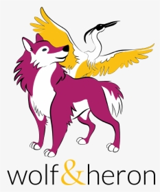 Logo Primary - Wolf And The Heron, HD Png Download, Transparent PNG