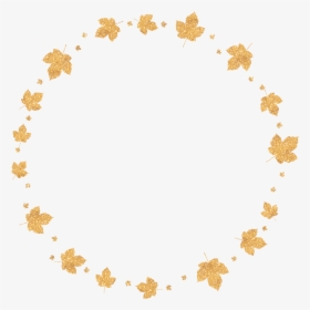 #freetoedit #ftestickers #leaves #autumn #fall #decoration - Circle Star Border, HD Png Download, Transparent PNG