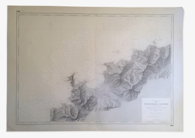 Old Map Of The Sea / Map Marine Of Cavalo Cape Island - Still Life, HD Png Download, Transparent PNG