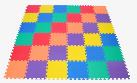 Non-toxic Rainbow Wonder Mats Interlocking Foam Mats - Interlocking Foam Play Tiles, HD Png Download, Transparent PNG