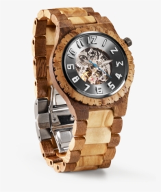 Olive & Acacia - Ik Colouring Wooden Watch, HD Png Download, Transparent PNG