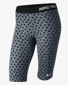 Nike Dame Pro Small Dot - Nike Dots Short Leggings, HD Png Download, Transparent PNG