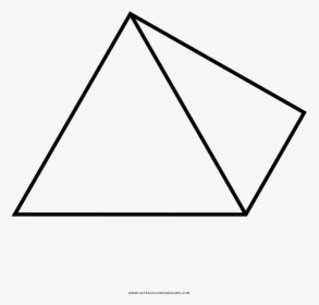 Pyramid Coloring Page - Maresia, HD Png Download, Transparent PNG