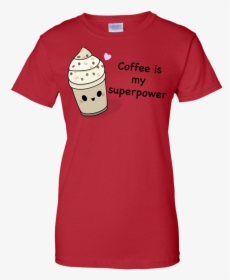 Kawaii Coffee Tshirt T Shirt & Hoodie - Softball Jerseys, HD Png Download, Transparent PNG