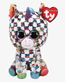 Cosmo Unicorn Sequin Blk/wht Reg - Ty Beanie Baby Tag, HD Png Download, Transparent PNG