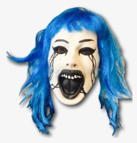 Scary Grudge Doll Mask - Illustration, HD Png Download, Transparent PNG