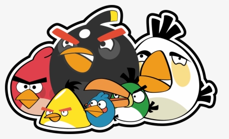 Blue Angry Bird Cake - White Rio Angry Bird, HD Png Download, Transparent PNG