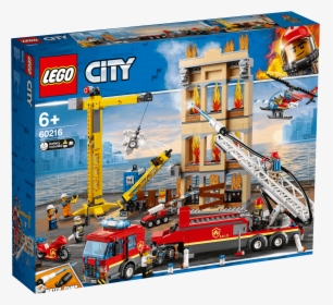 Lego City Downtown Fire Brigade 60216, HD Png Download, Transparent PNG