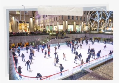 Rockefeller Center Ice Skating New York City Nondys - Ice Skating, HD Png Download, Transparent PNG