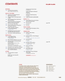Trade Magazine Contents Page, HD Png Download, Transparent PNG