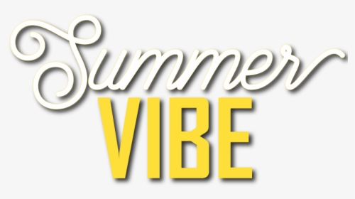 Summer Text Png - Summer Vibes Logo Png, Transparent Png, Transparent PNG