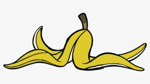 Clipart Banana Pile Banana, Clipart Banana Pile Banana - Transparent Banana Peel Clip Art, HD Png Download, Transparent PNG