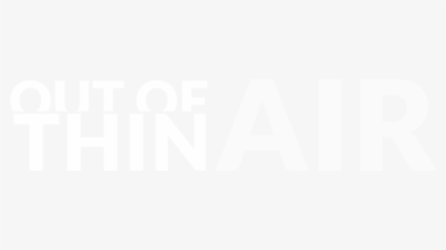 Out Of Thin Air - Graphic Design, HD Png Download, Transparent PNG