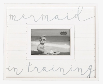 Mermaid In Training Frame Mud Pie, HD Png Download, Transparent PNG